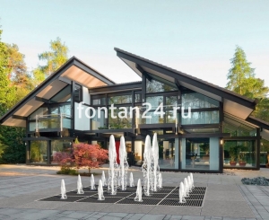 Фонтан для парка "Кубик-Рубик плюс" 4x4 м