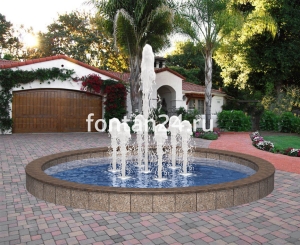 Уличный фонтан "Виктория плюс" ø=5,5 м