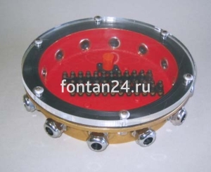 Подводная клеммная коробка Junction box 12 PG16-21, латунь